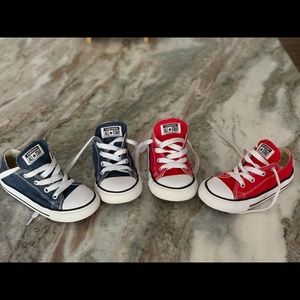 Toddler size 8 converse